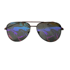 Saint Laurent, blau violett schimmernd