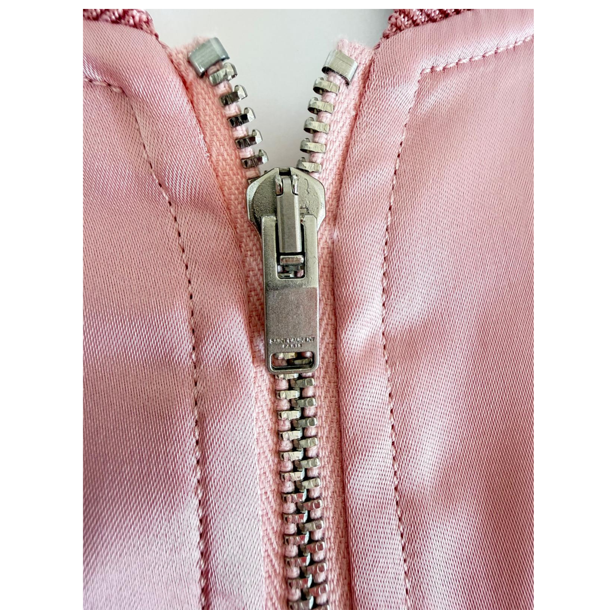 Saint Laurent Jacke, Satin