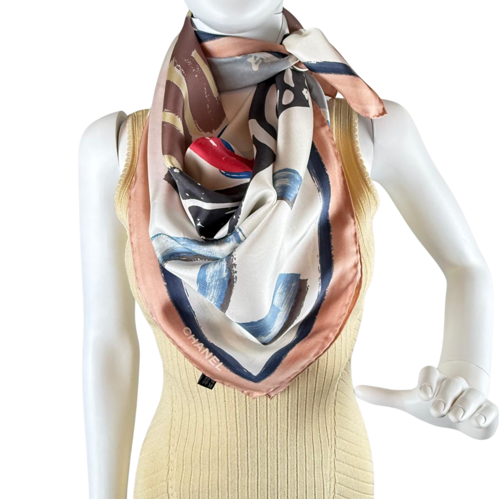 Chanel Seidentuch