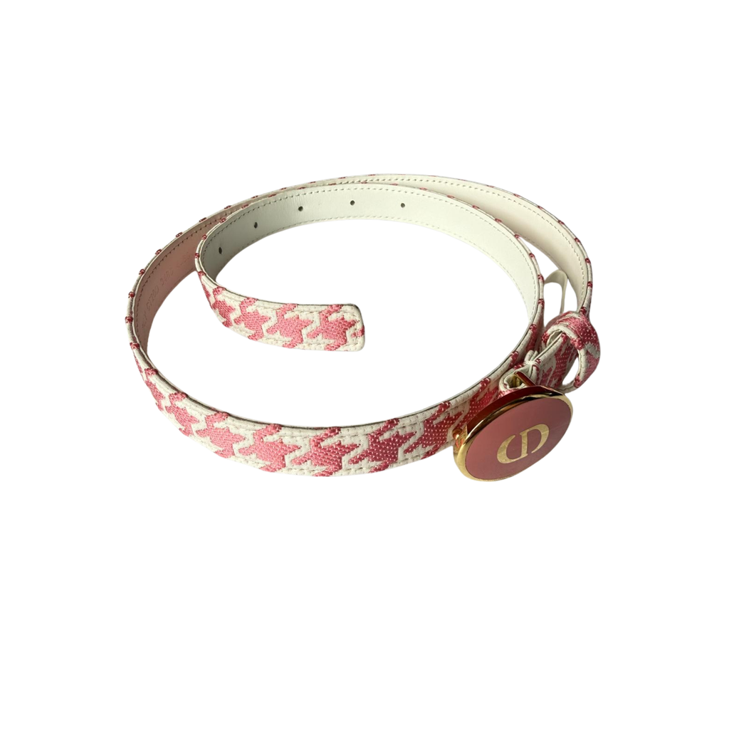 Dior, rosé weisser Gürtel