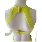 Herve Leger Badeanzug, neongelb