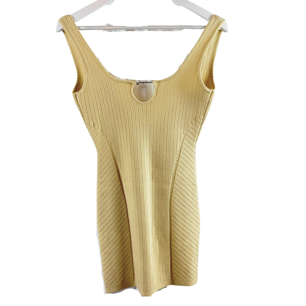 Jacquemus Kleid beige