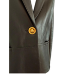 Versace Lederjacke/Blazer