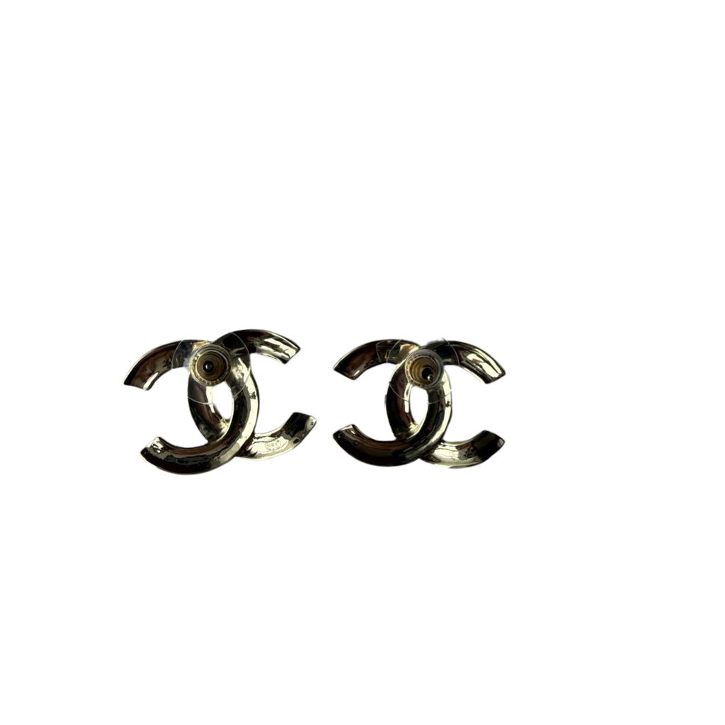 Chanel Ohrstecker, champagner