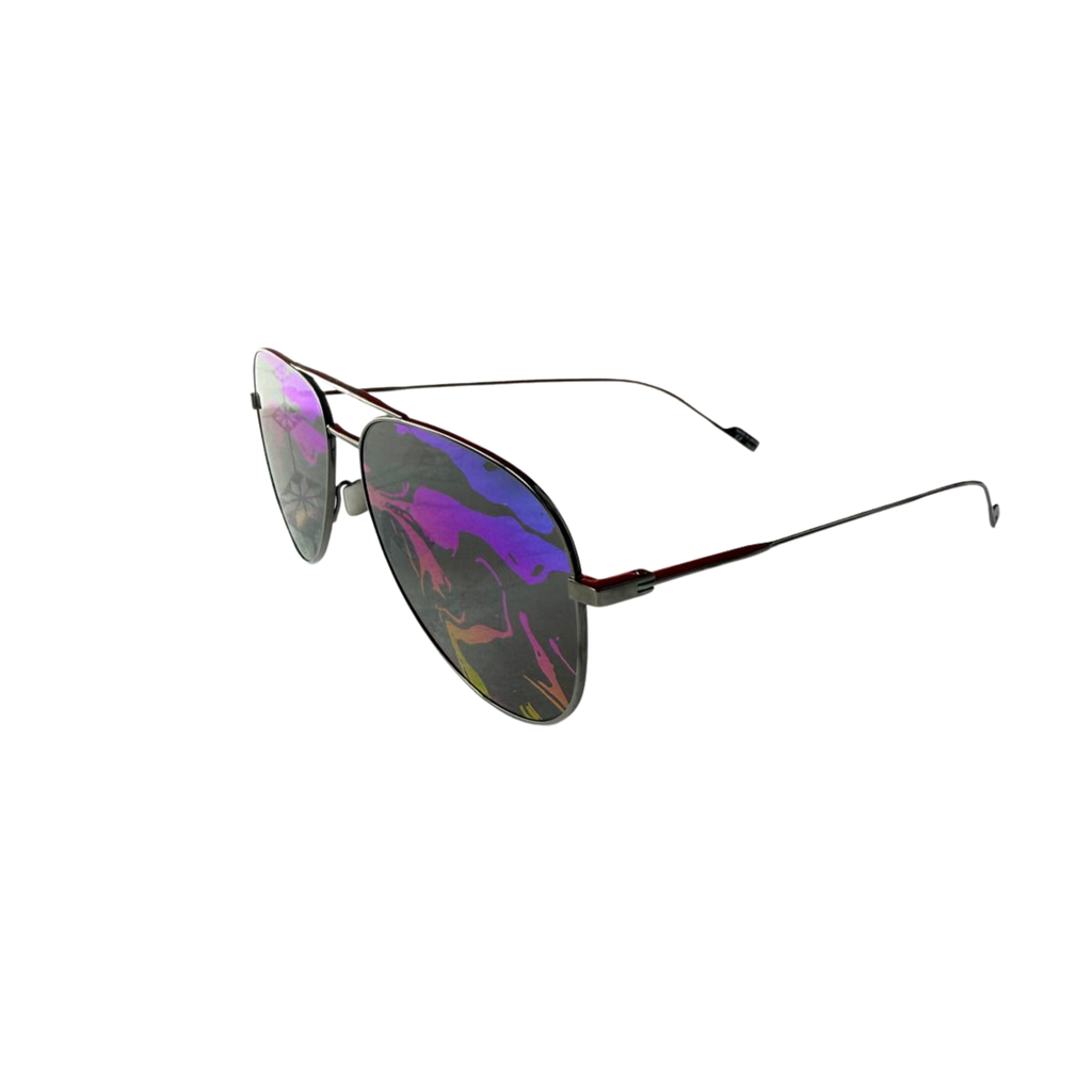 Saint Laurent, blau violett schimmernd