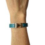 Hermès Clic H, Polarblau
