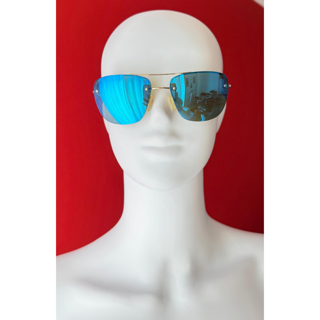 Prada Sonnenbrille, blau