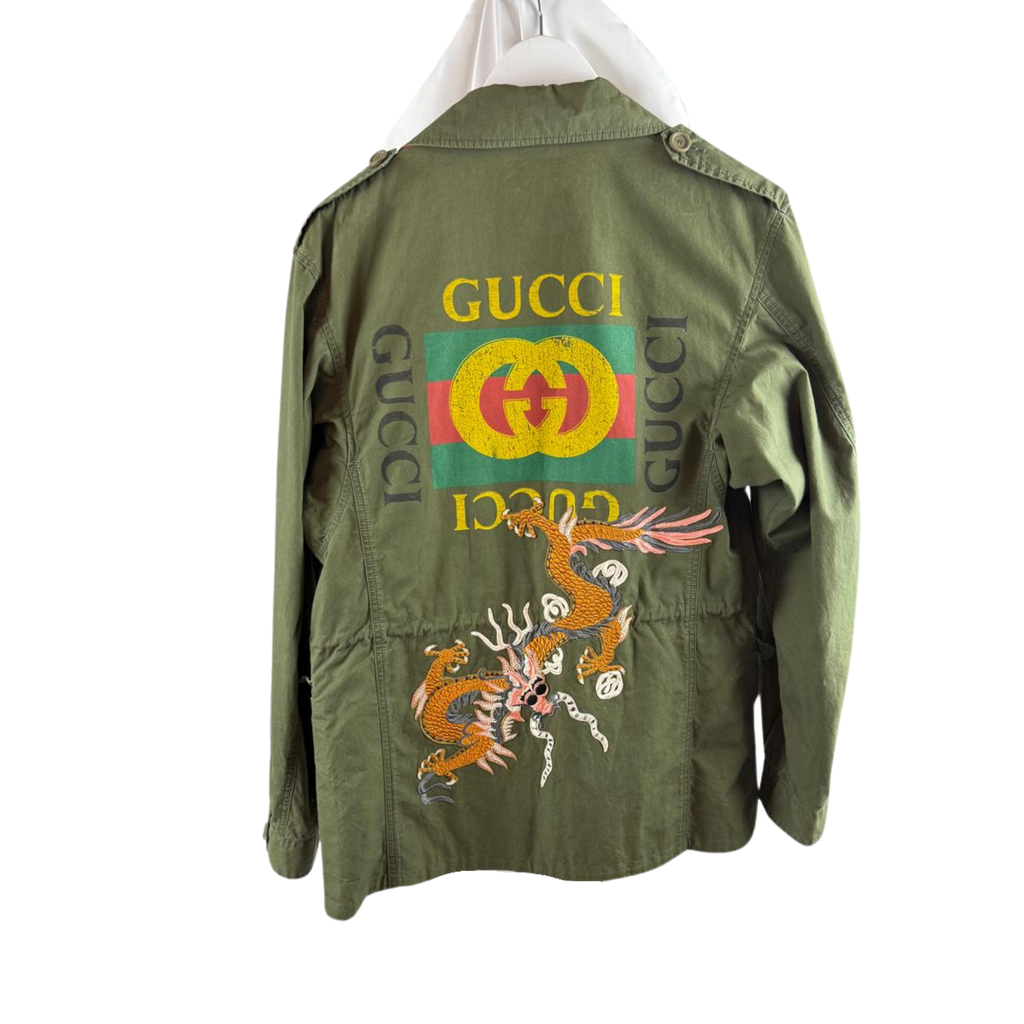 Gucci Jacke Khaki