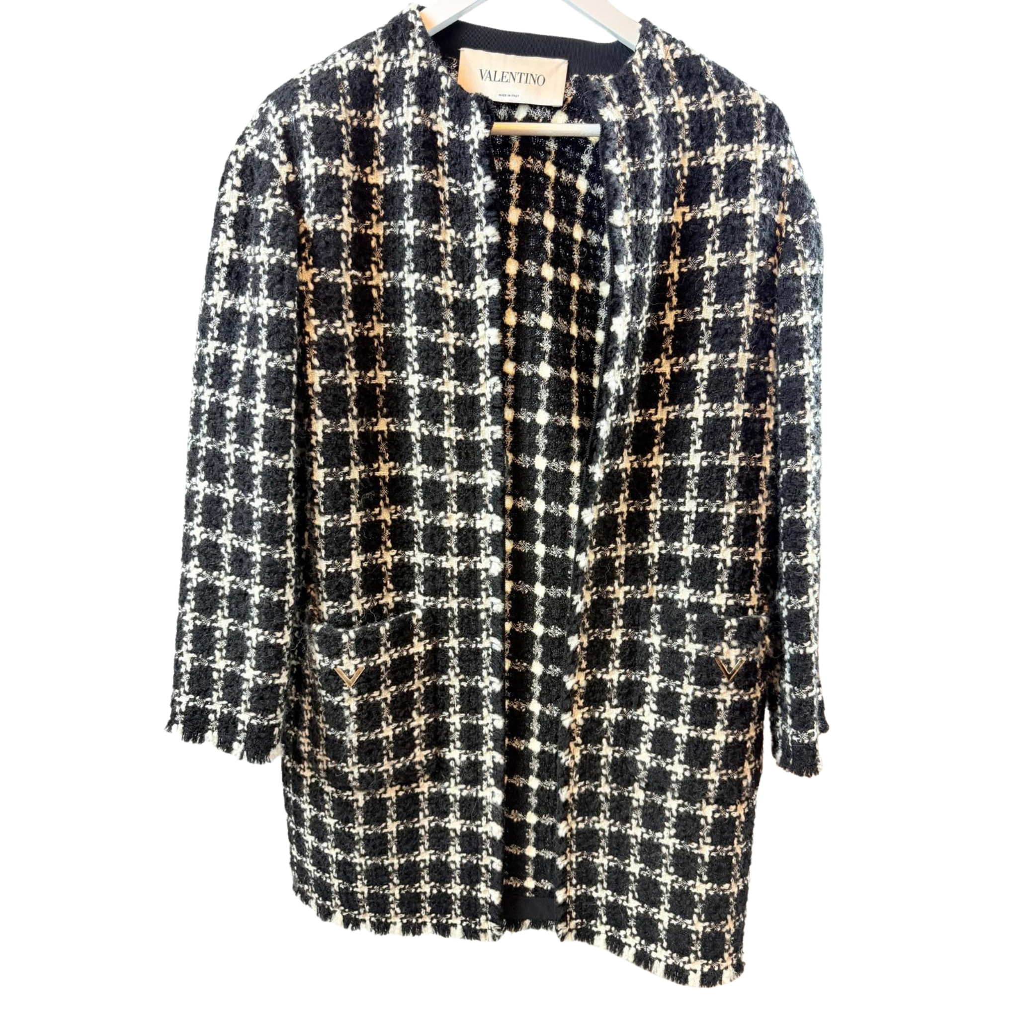 Valentino Tweed Mantel