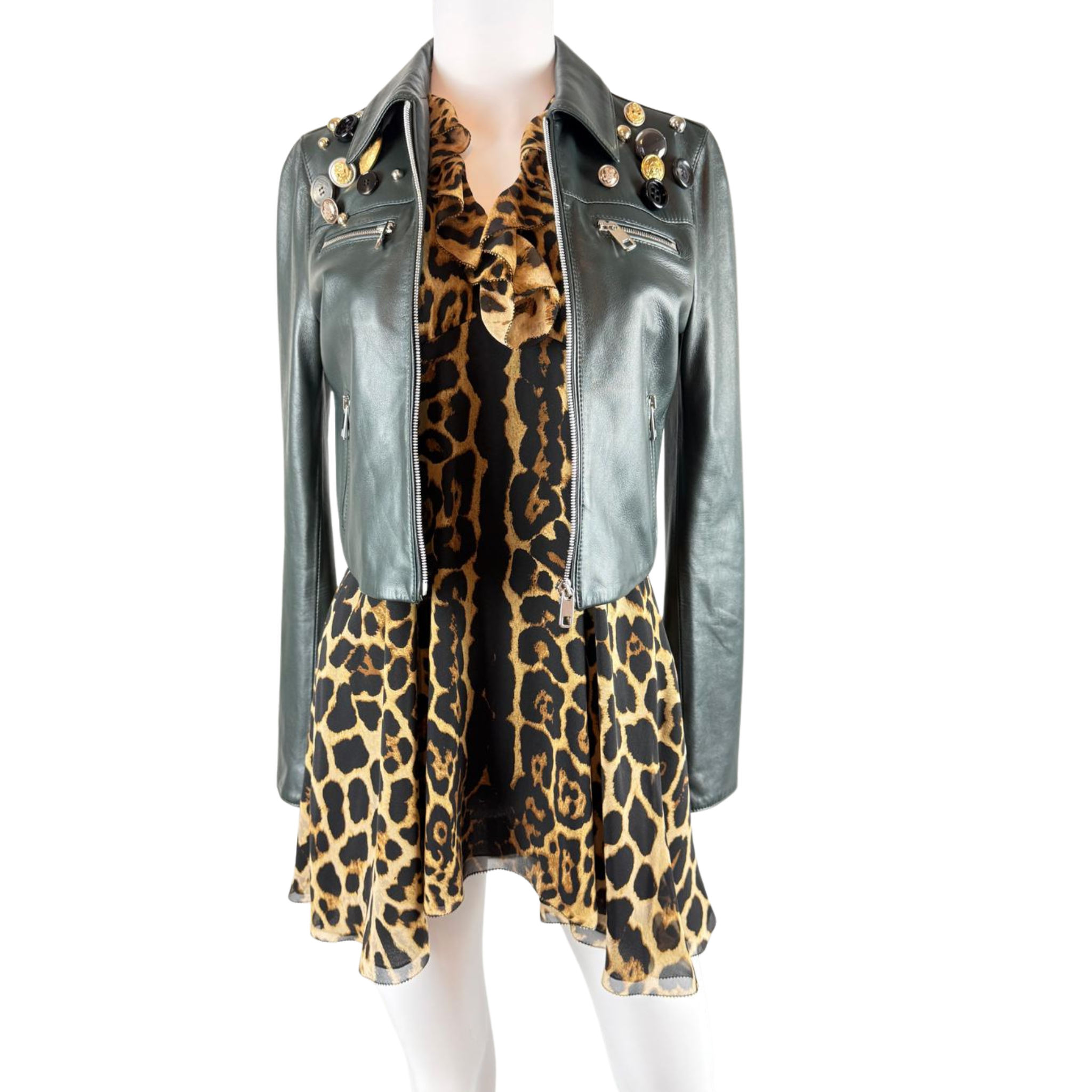 Saint Laurent Dress Tiger