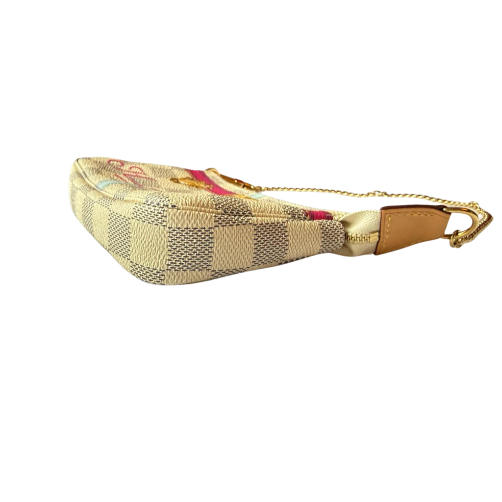 Louis Vuitton, Sammlerstück, Pochette Damier azur Hawai