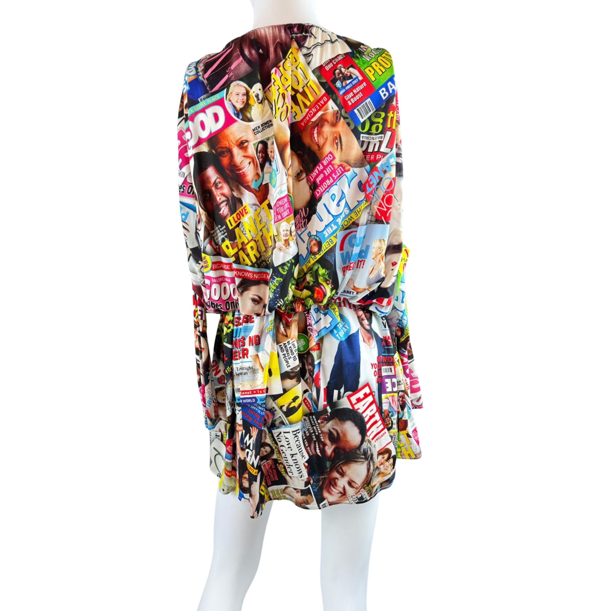 Balenciaga Kleid mehrfarbig