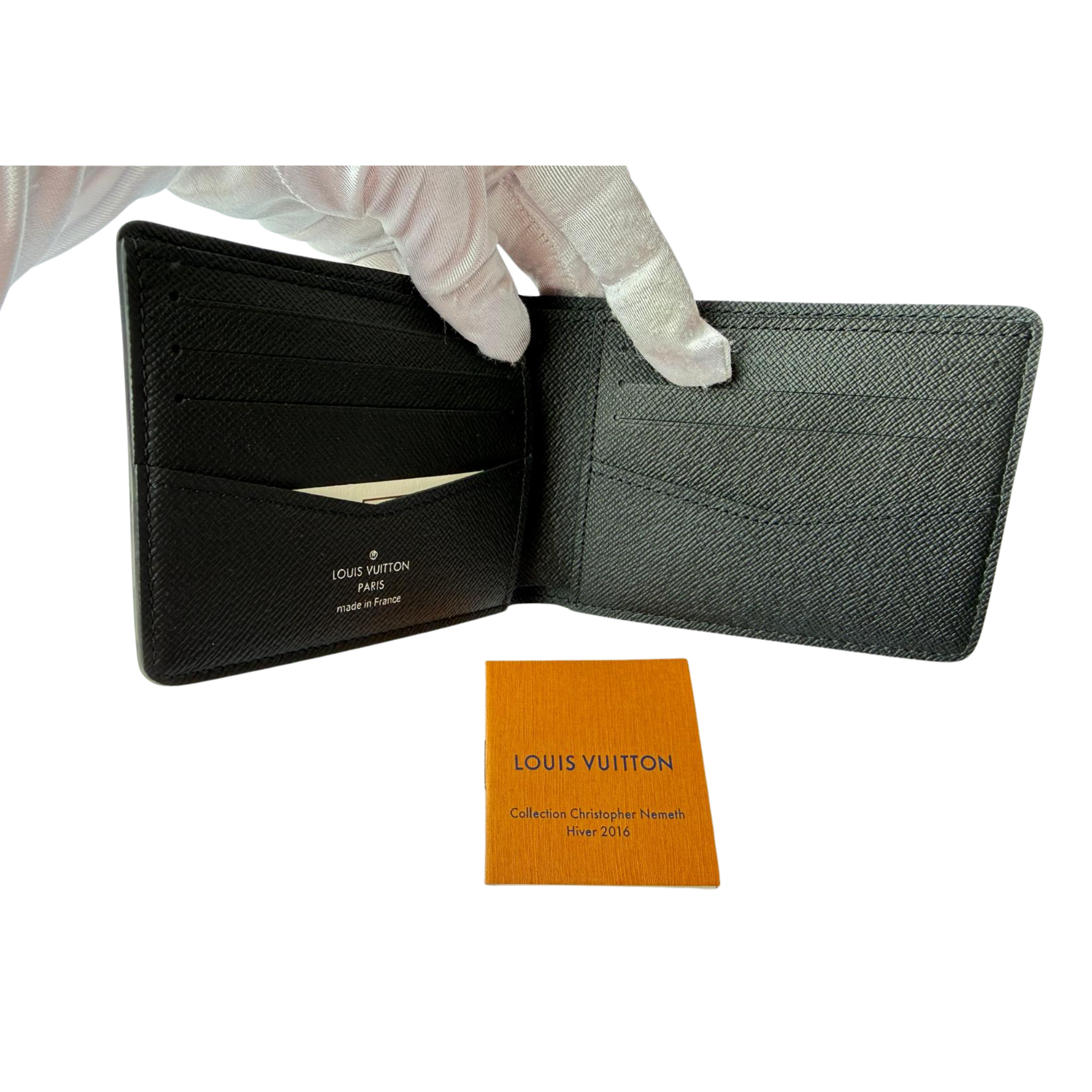 Louis Vuitton, Portefeuille Slender Graffiti Rope x Christopher Nemeth
