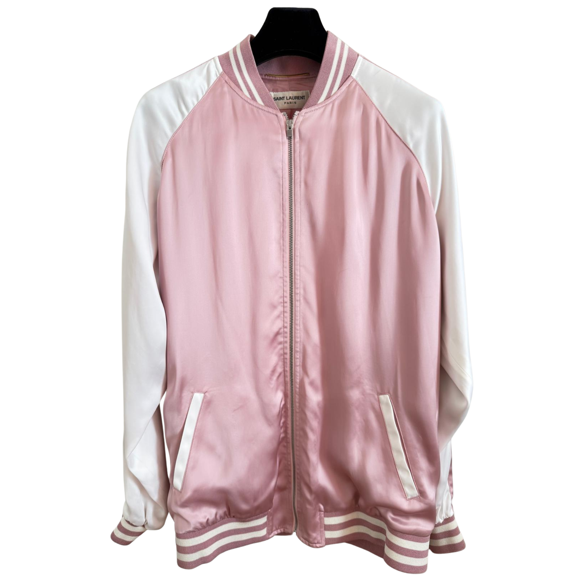 Saint Laurent Jacke, Satin