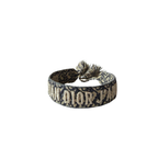 Dior J'adior Armband aus gewebter Baumwolle