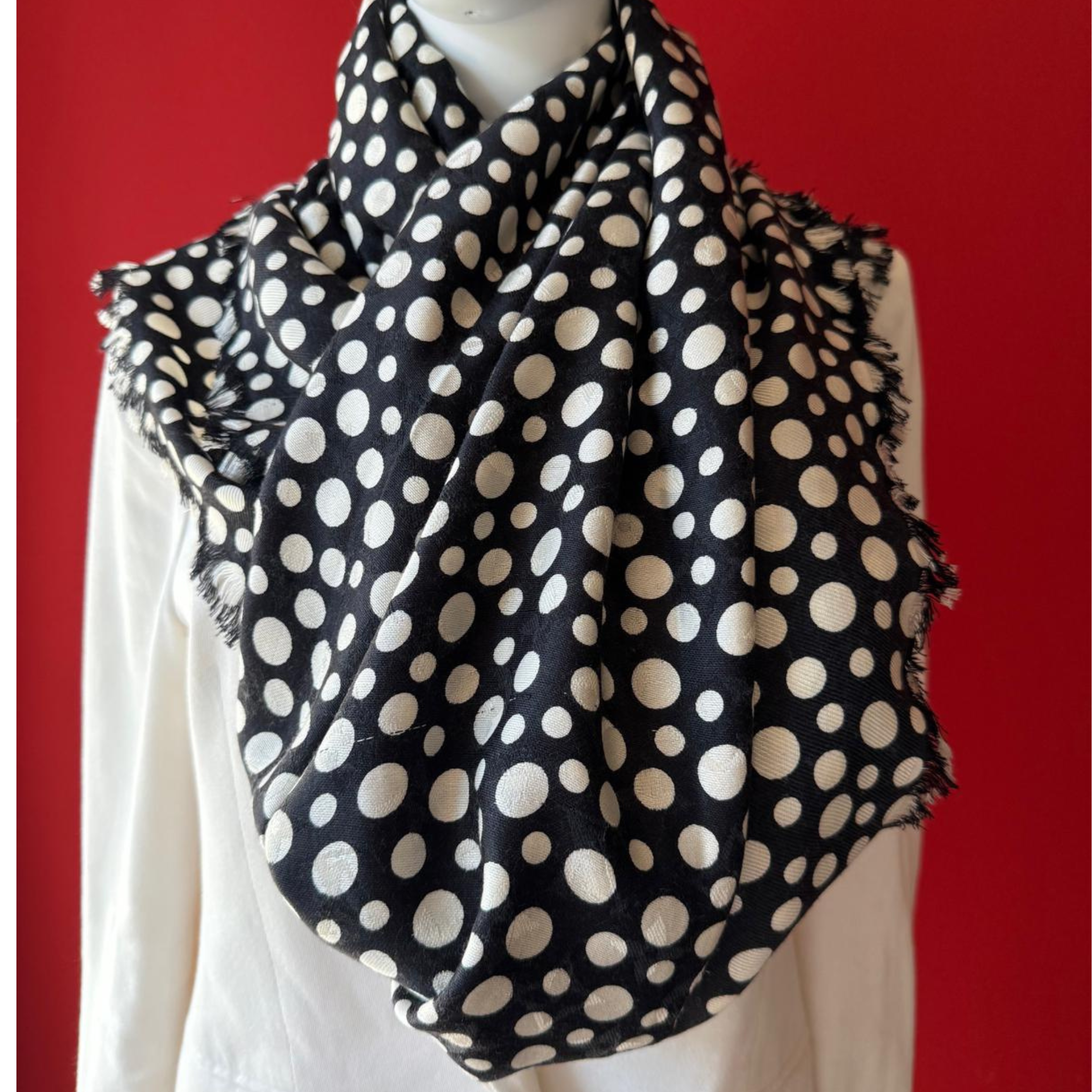 Louis Vuitton x Yayoi Kusama Schal, Rarität!