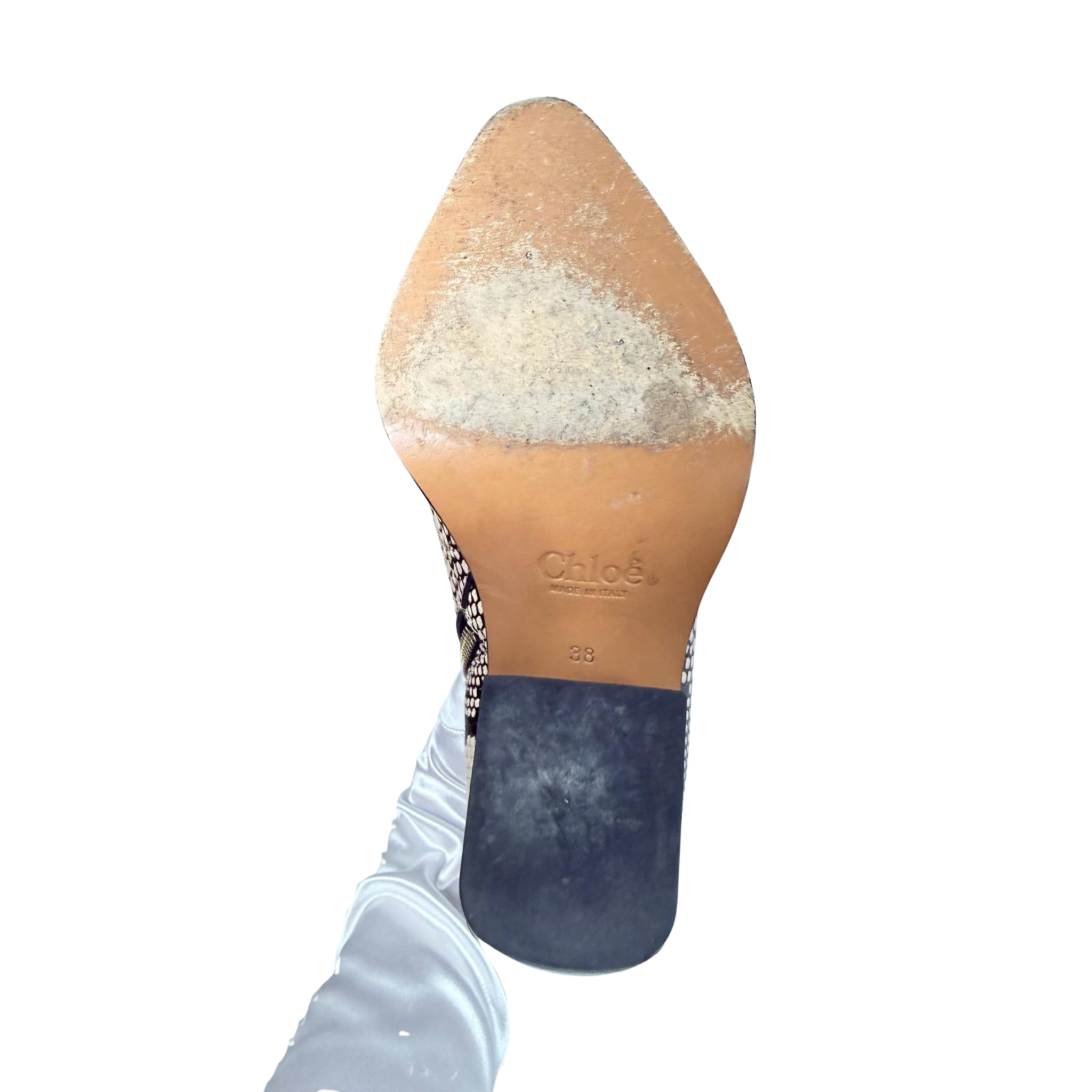 Chloé Ankle Boots aus Kalbsleder, Gr. 38