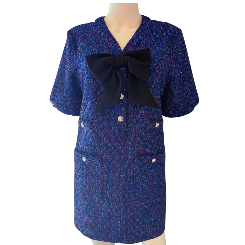 Alessandra Rich, Tweed Kleid