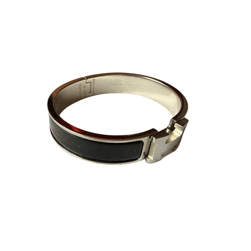 Hermès Clic H, schwarz