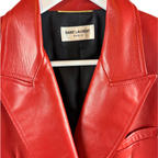 Saint Laurent Lederjacke