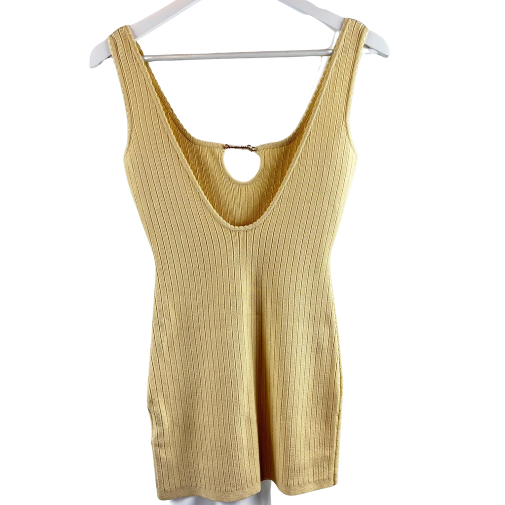 Jacquemus Kleid beige