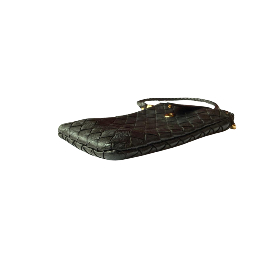 Bottega Veneta, Lammleder, Handyhülle mit Kette
