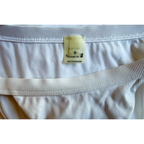 Monica Hansen Beachwear, weiss mit Perlen