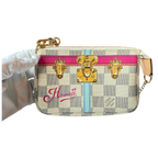 Louis Vuitton, Sammlerstück, Pochette Damier azur Hawai