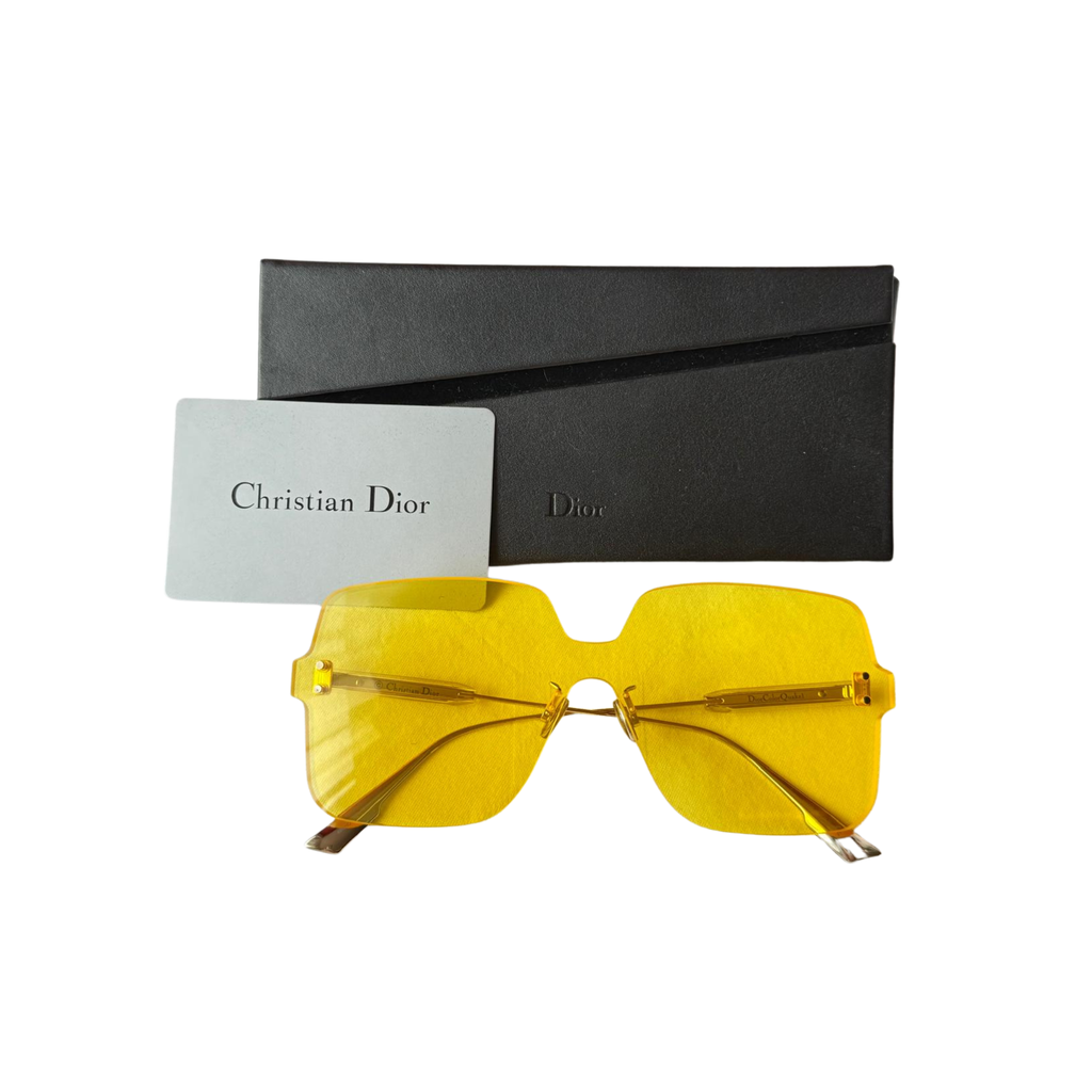 Dior Gelb Quake Oversized