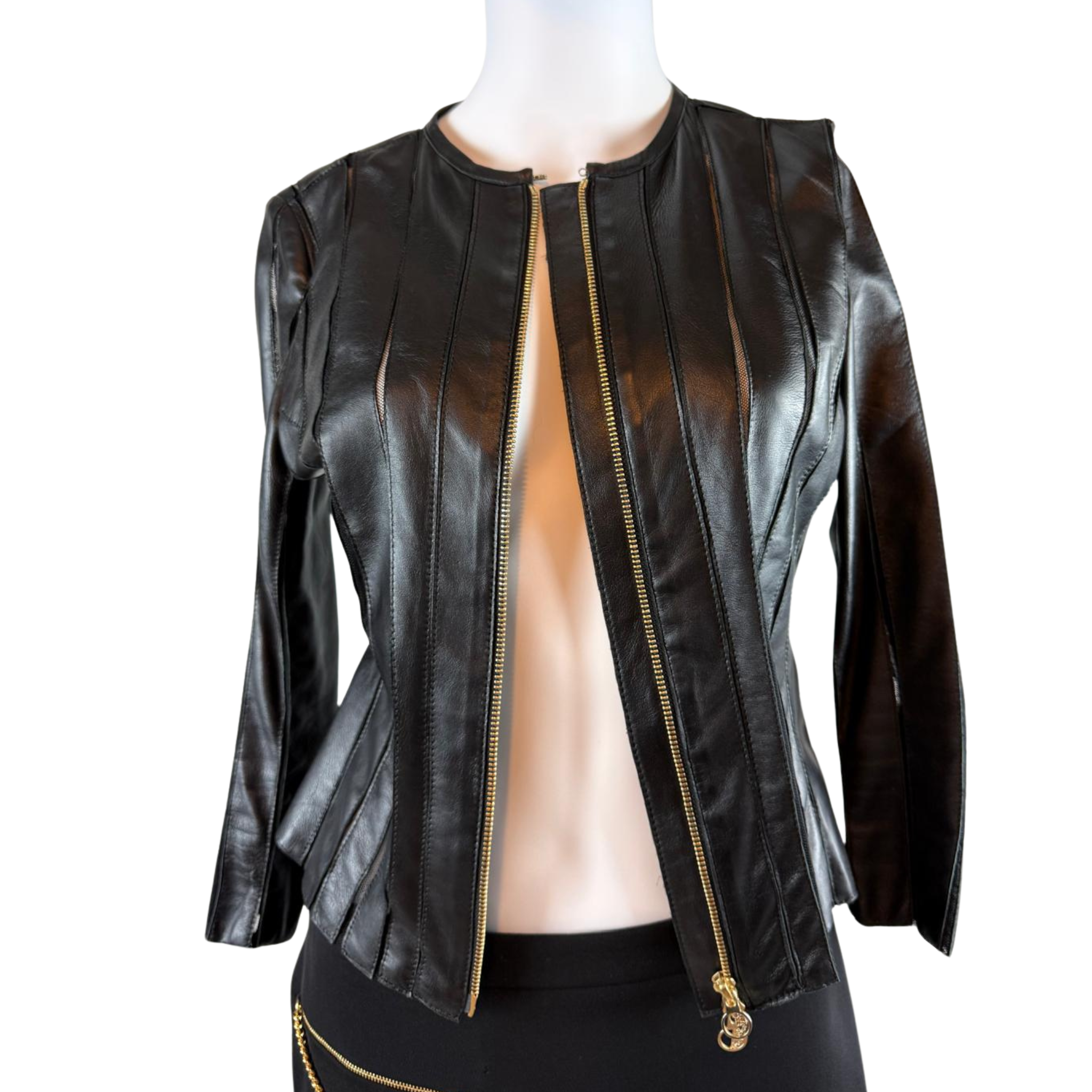 Versace Lederjacke
