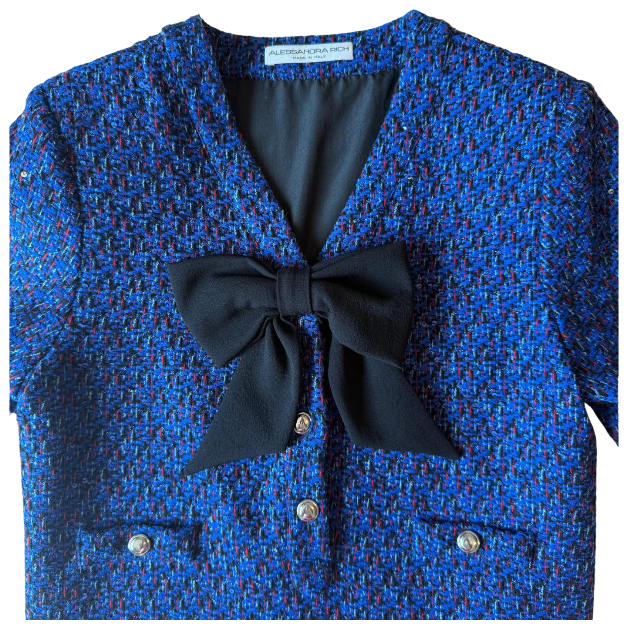 Alessandra Rich, Tweed Kleid
