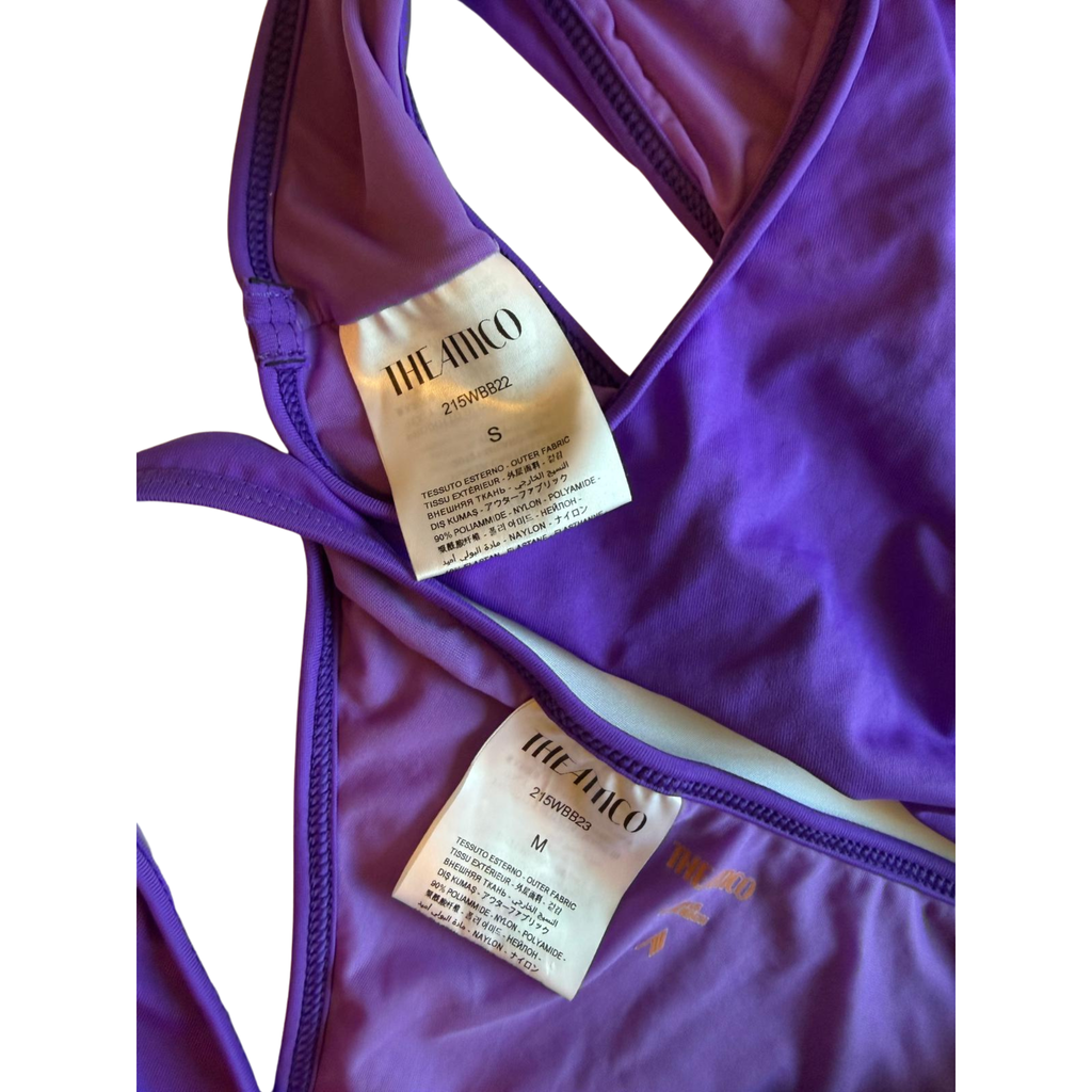 The Attico Bikini lila