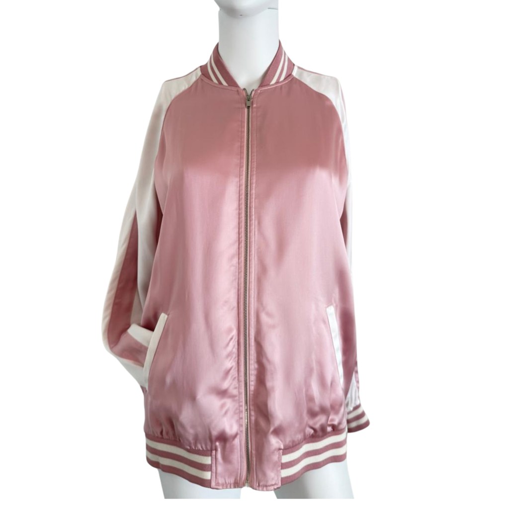 Saint Laurent Jacke, Satin