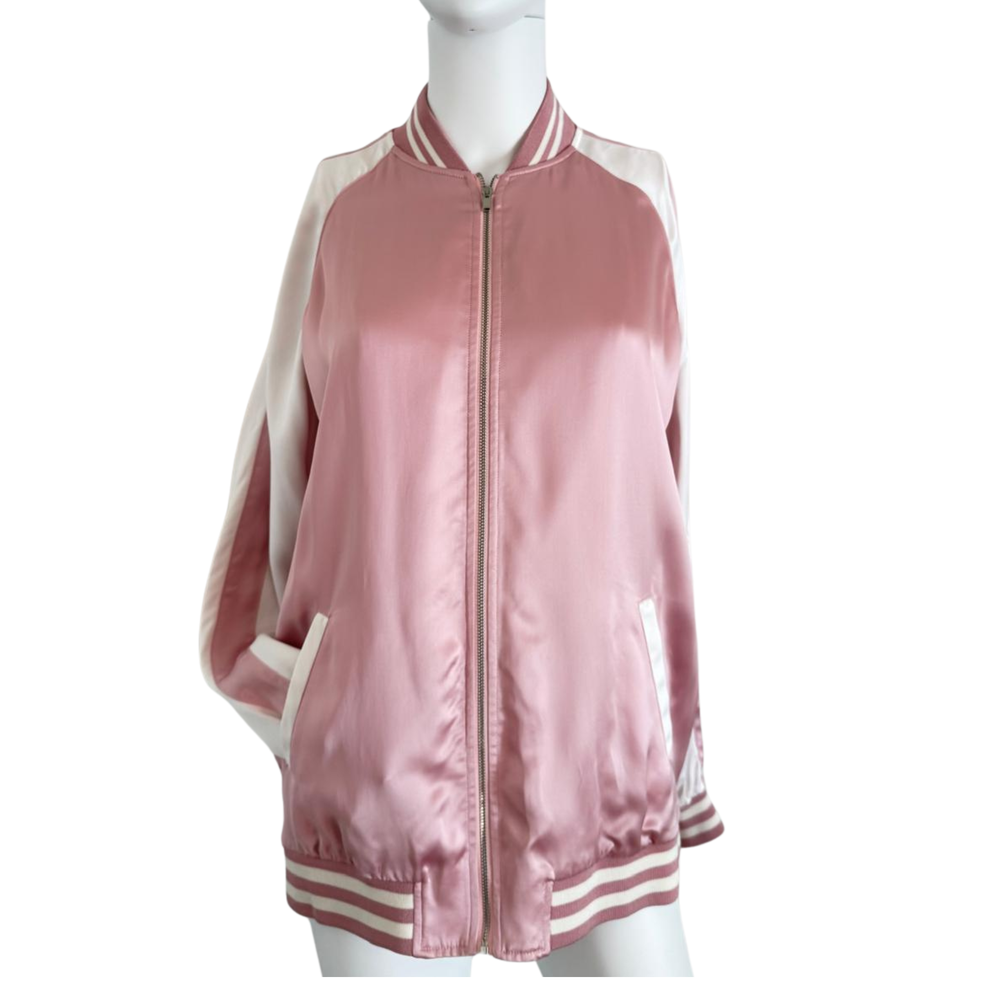 Saint Laurent Jacke, Satin