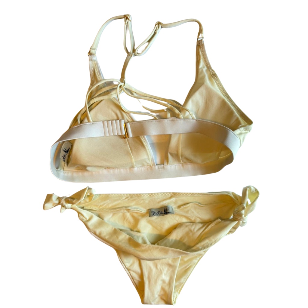 Paolita, Bikini gelb weiss