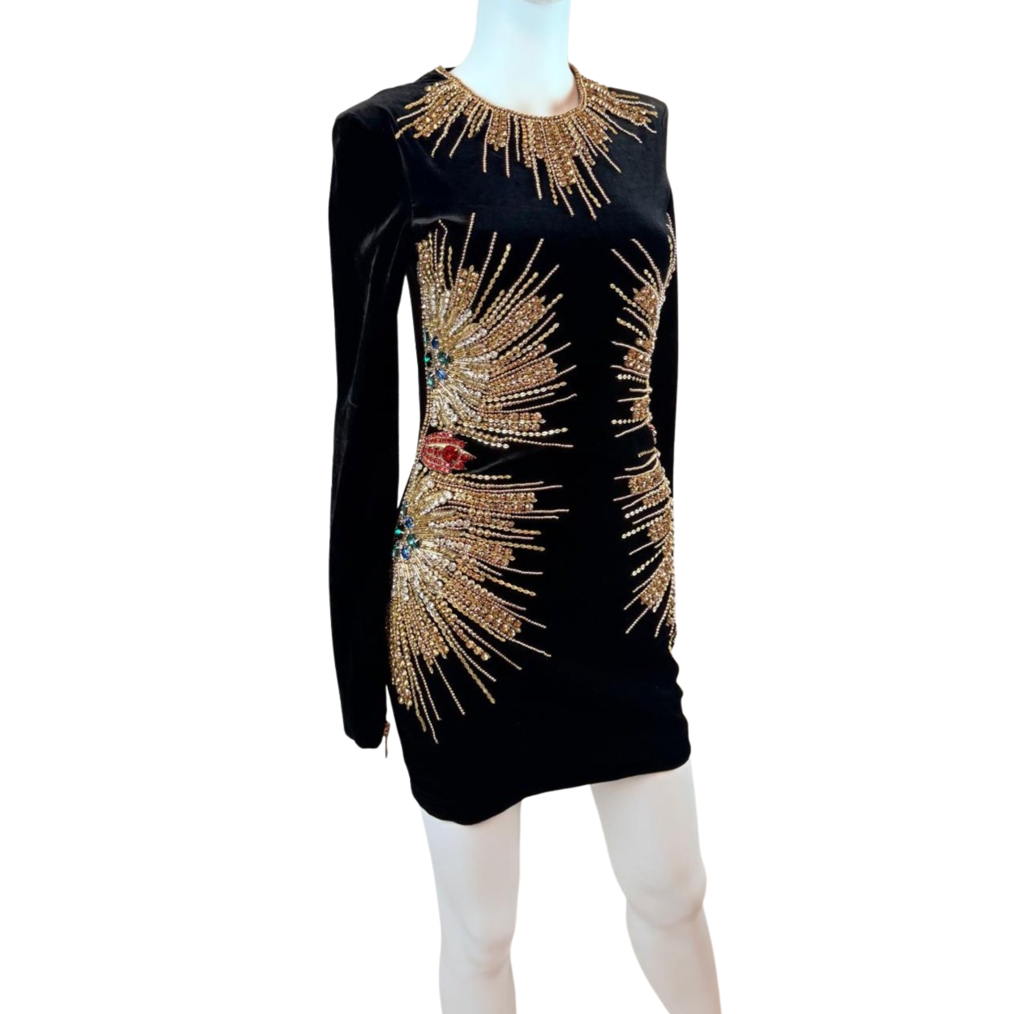 Balmain Minikleid samt