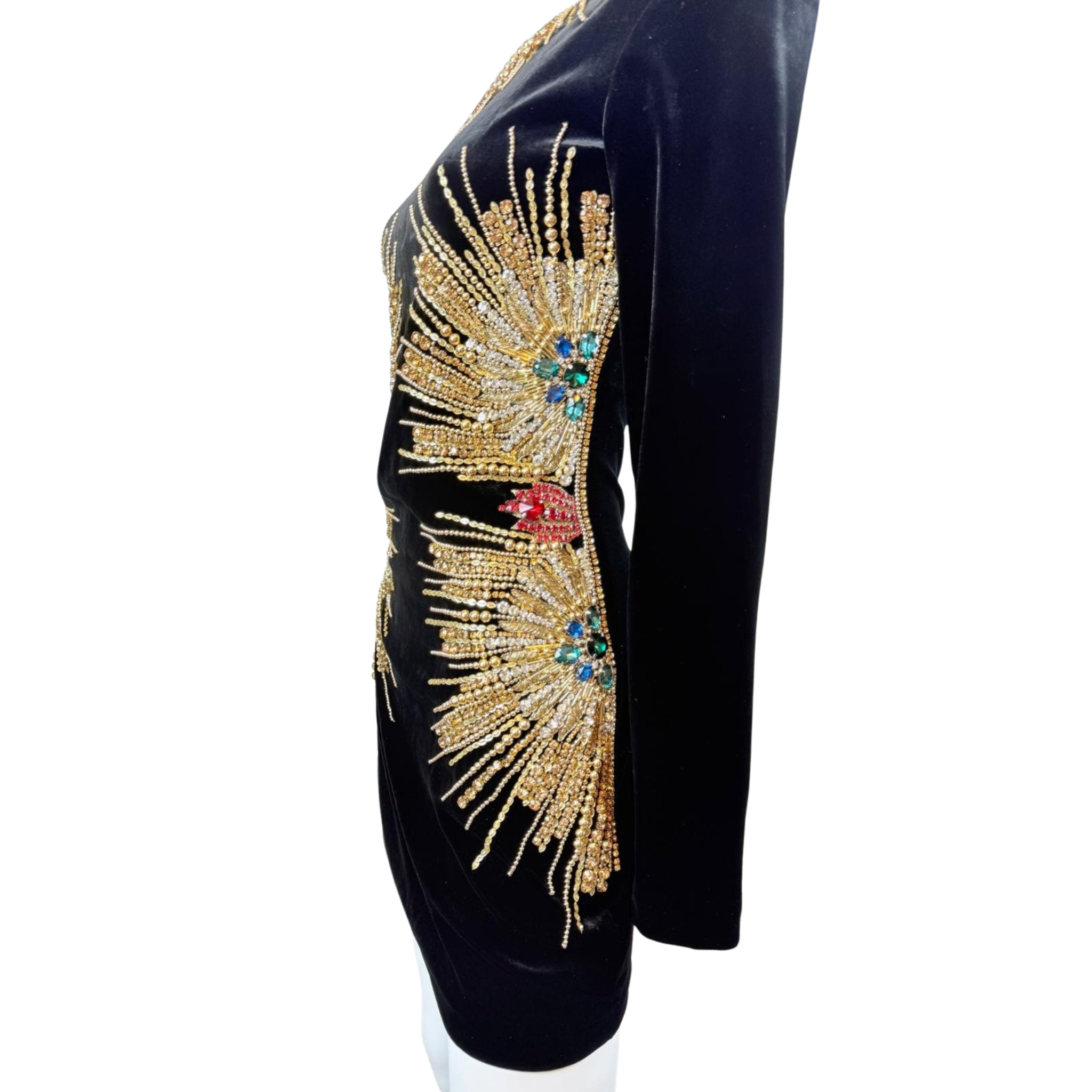 Balmain Minikleid samt