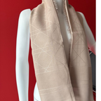 Dior Schal, Sandfarben