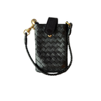 Bottega Veneta, Lammleder, Handyhülle mit Kette