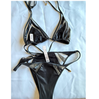 Agent Provocateur, schwarz glänzend