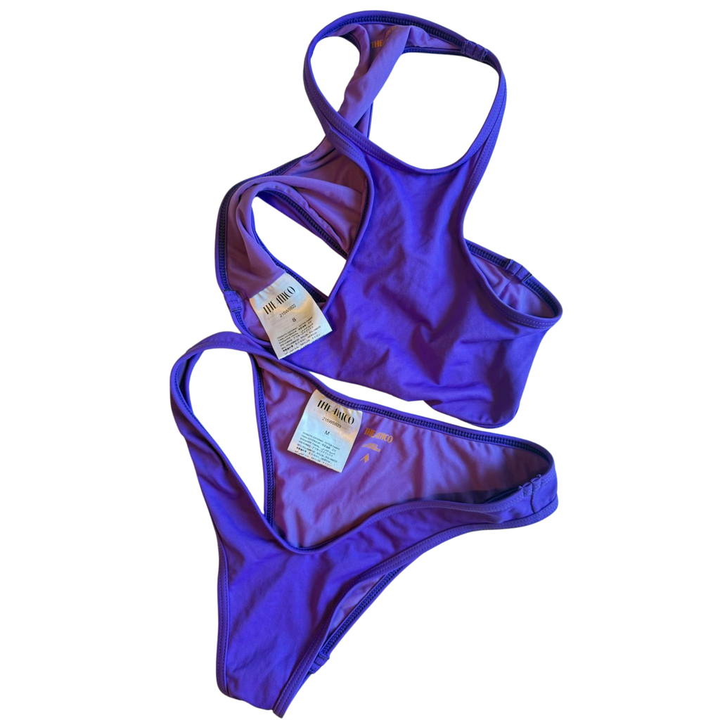 The Attico Bikini lila