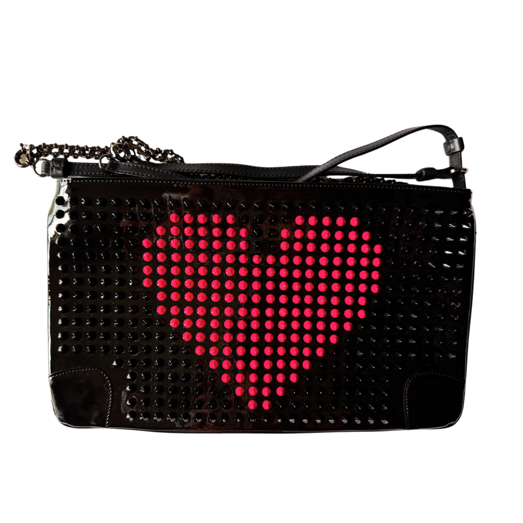 Louboutin, Loubiposh Valentine Clutch