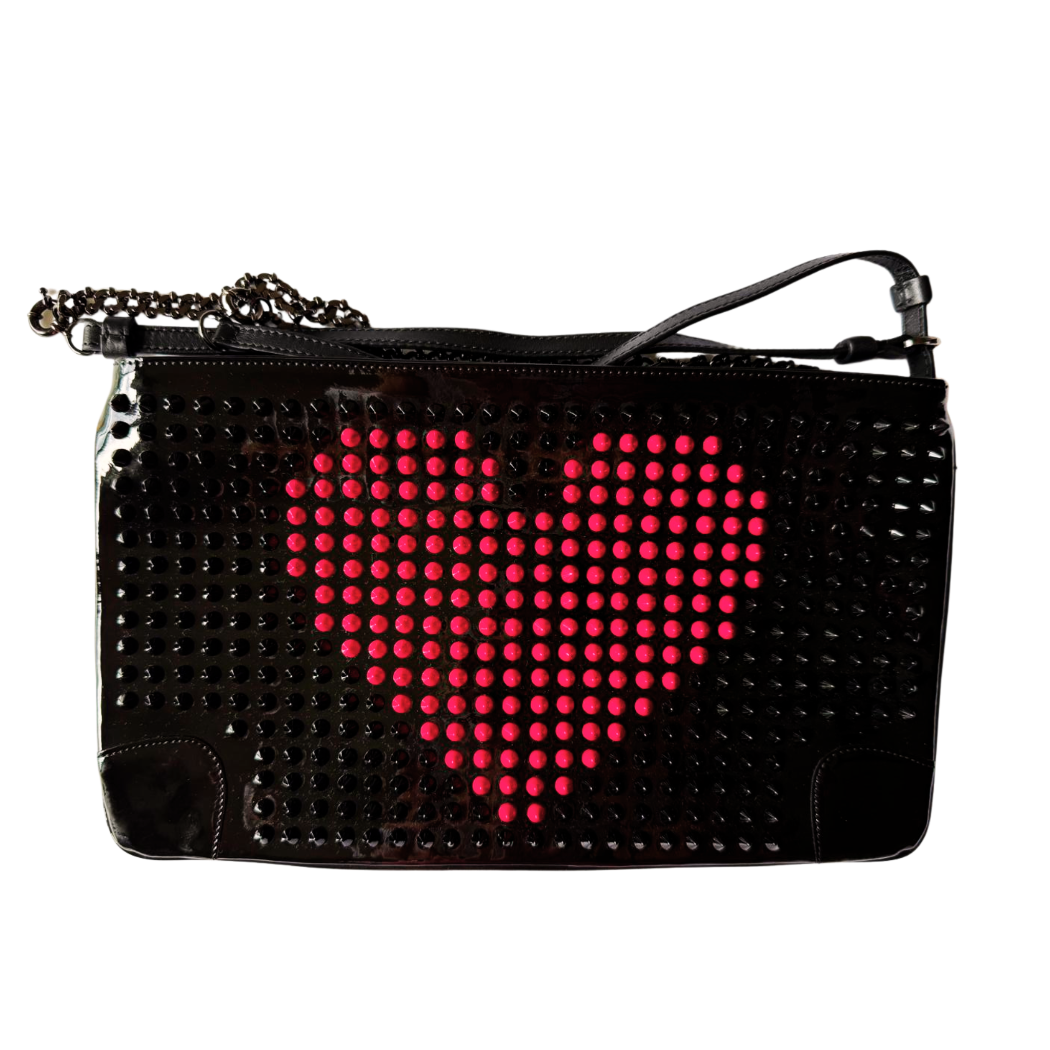 Louboutin, Loubiposh Valentine Clutch