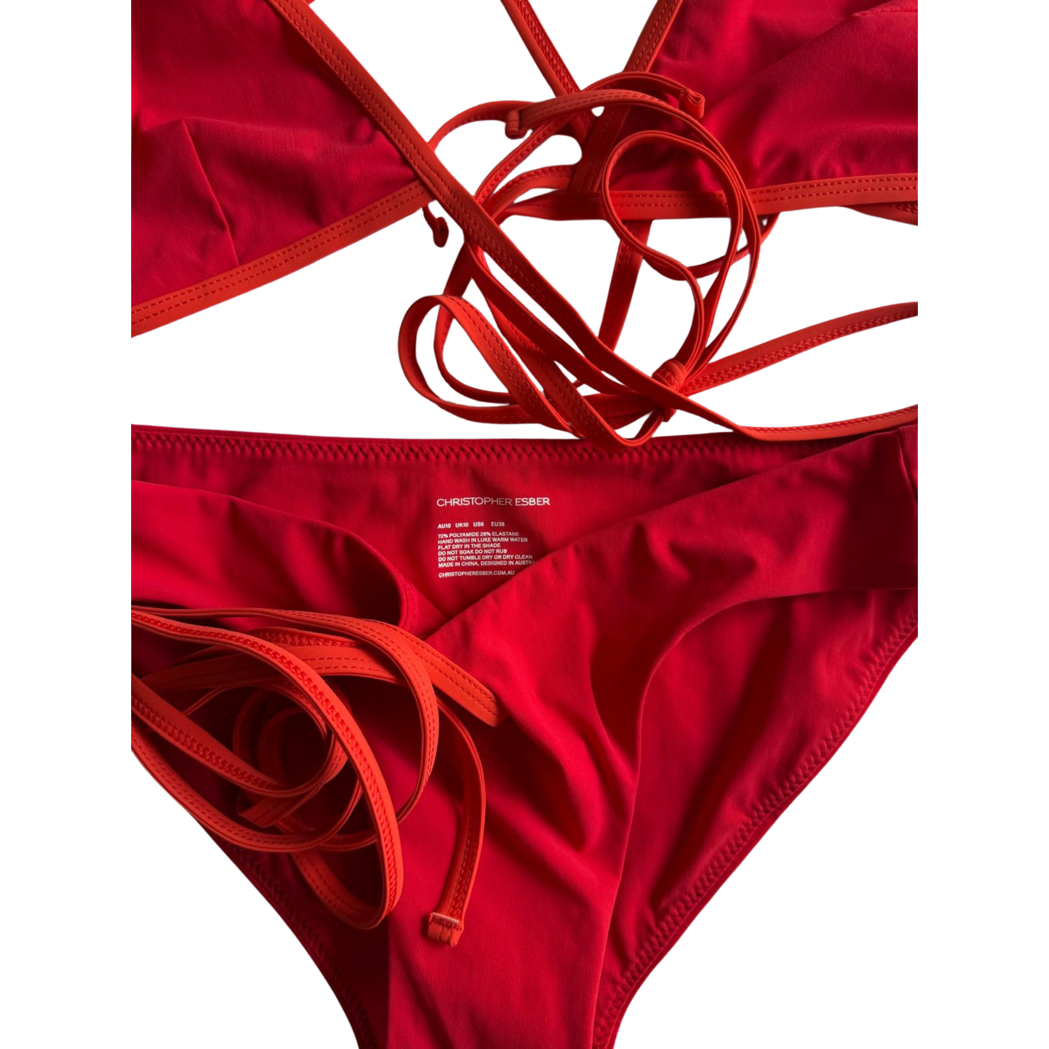 Christopher Esber, rot orange
