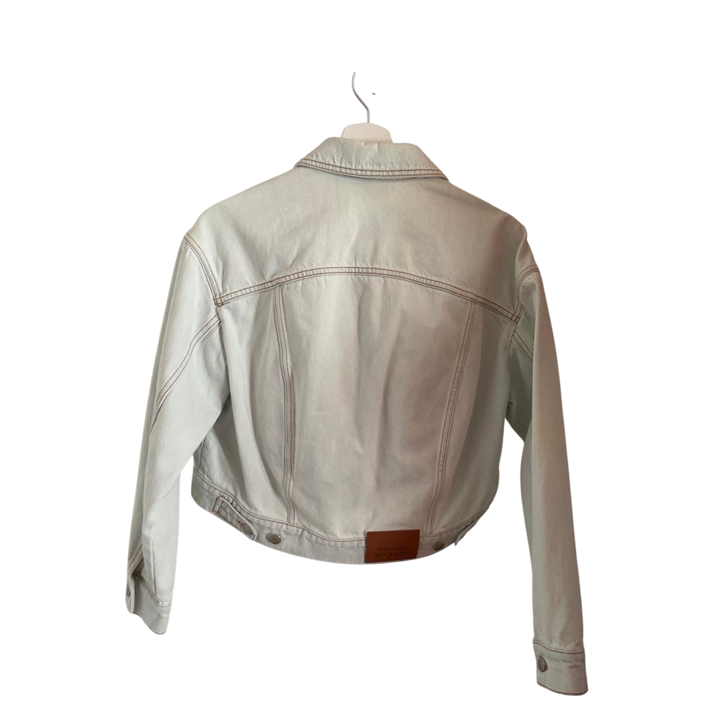 Alexander McQueen Jeansjacke, oversized