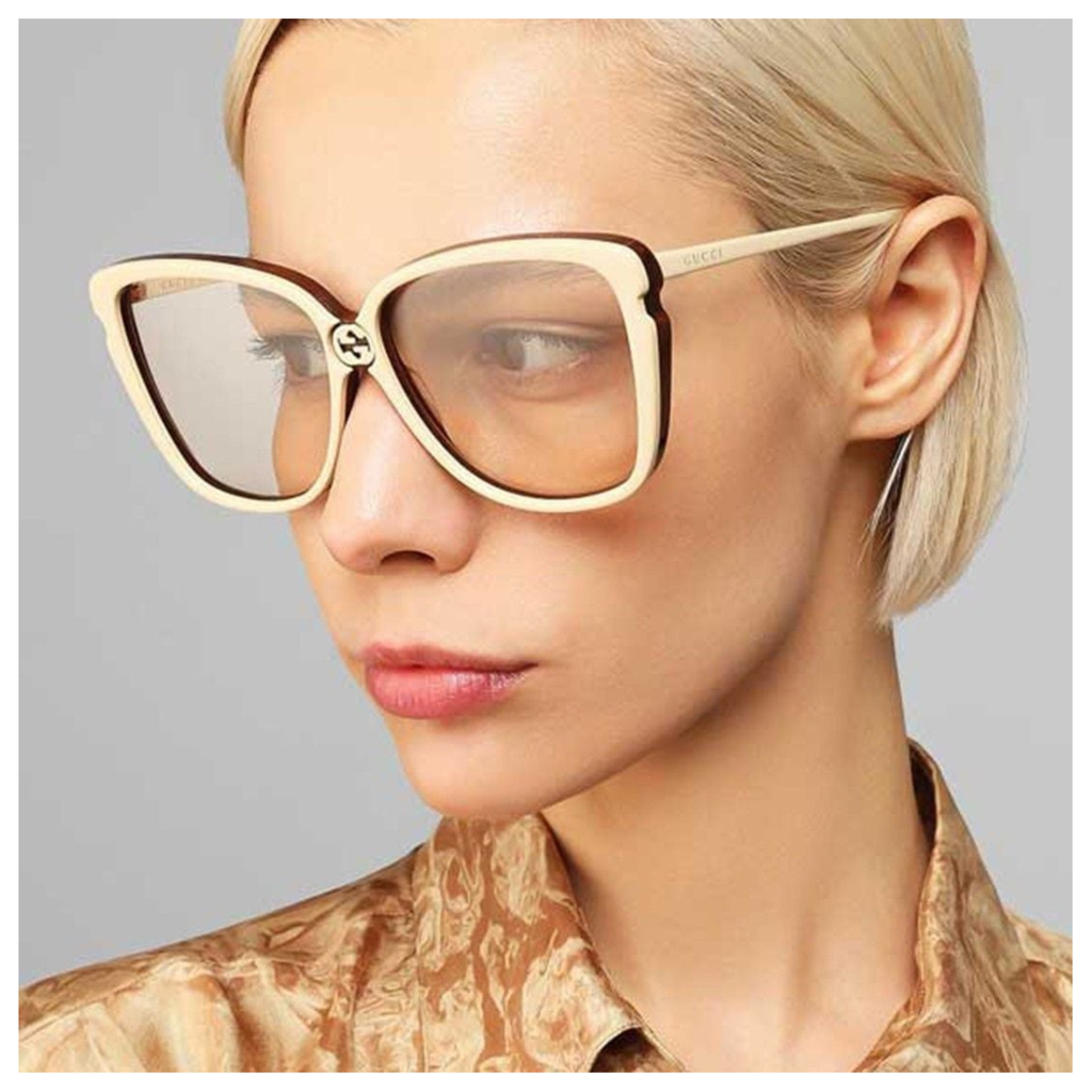 Gucci Brille elfenbein