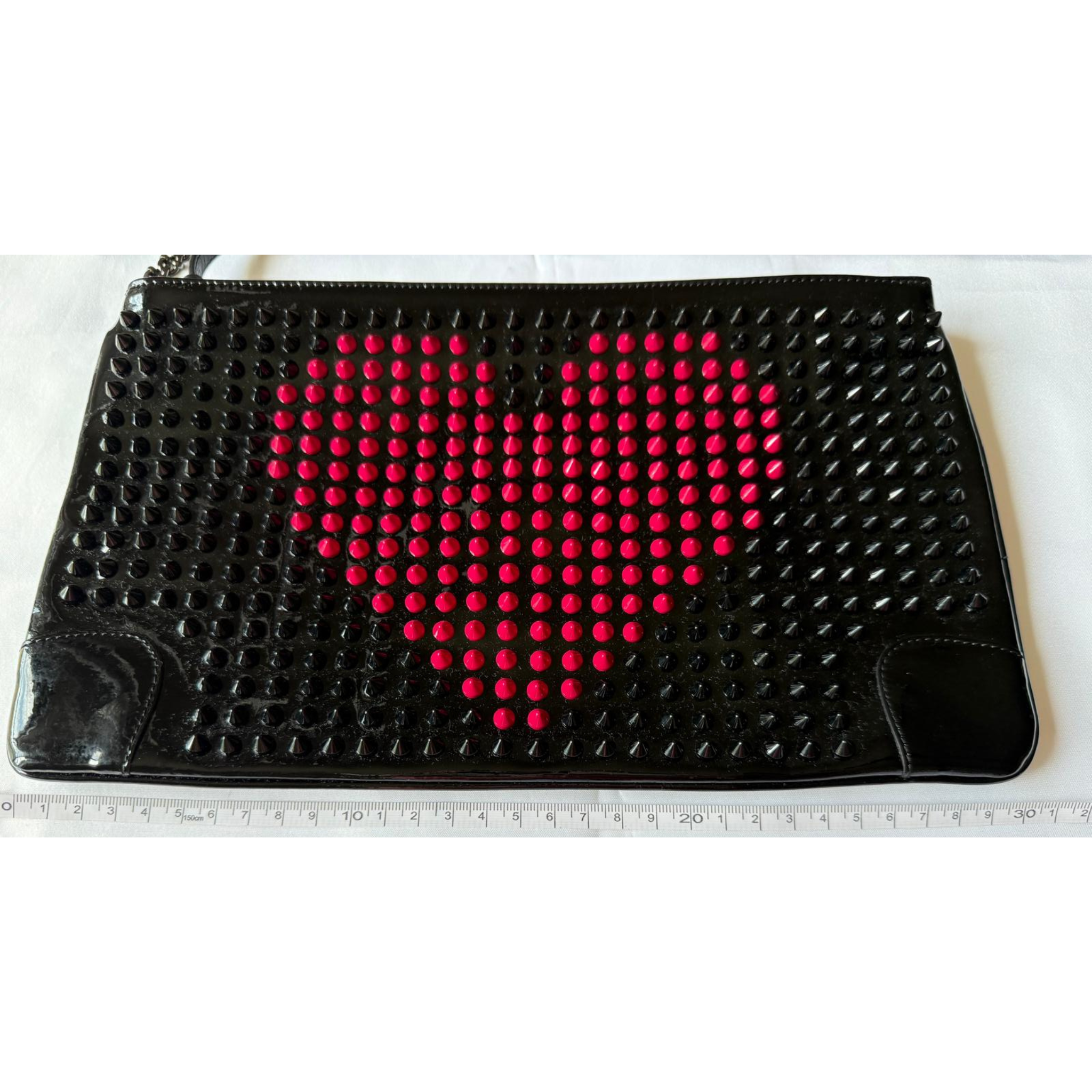 Louboutin, Loubiposh Valentine Clutch