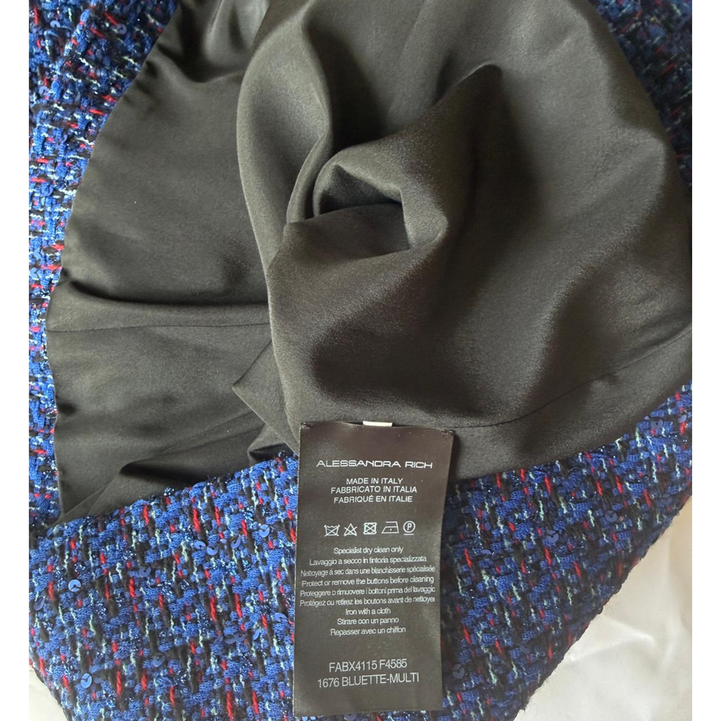 Alessandra Rich, Tweed Kleid