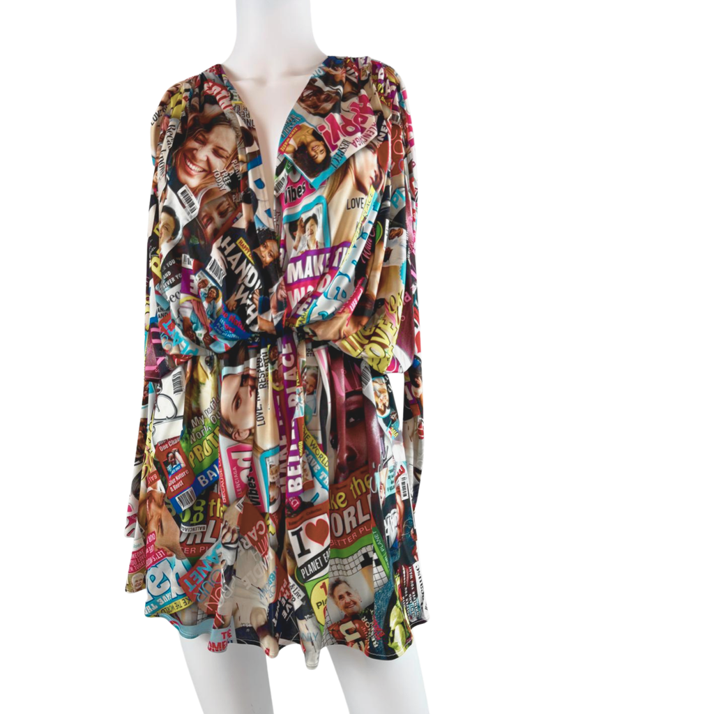 Balenciaga Kleid mehrfarbig