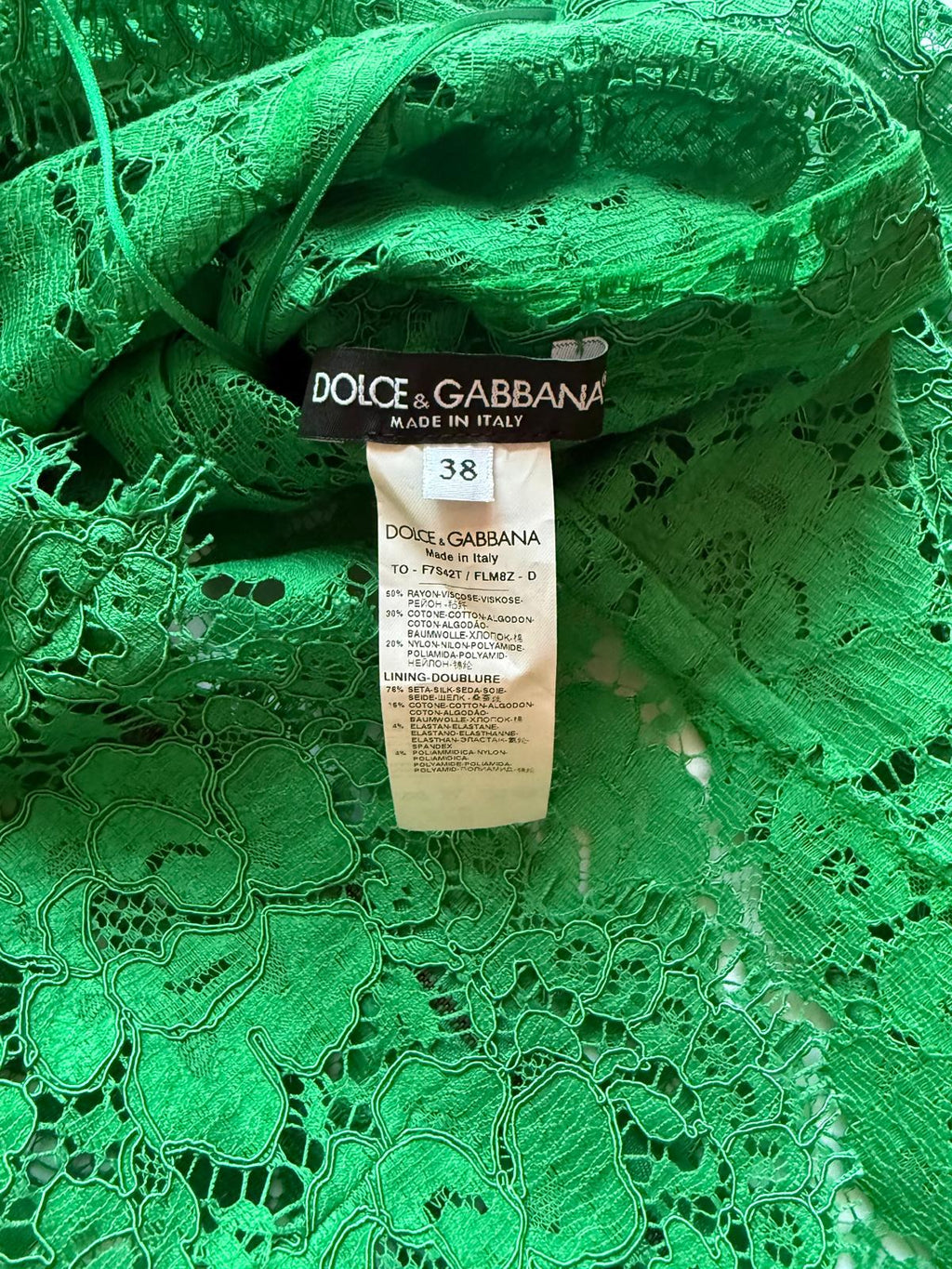 Dolce & Gabbana Spitzenbluse